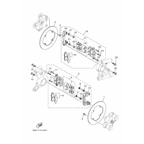 CALIPER SEAL KIT