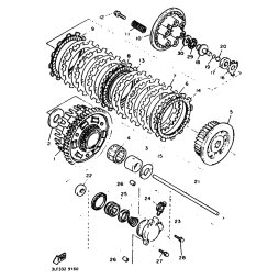 PRIMARY DRIVEN GEAR COMP