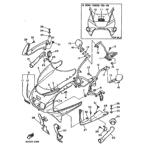 KAROSSERIE, V. OBEN 1