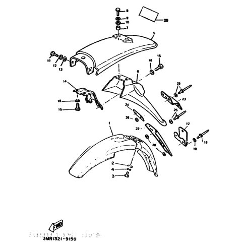 KOTFLUGEL, HINTERRAD