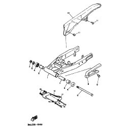 HINTERRADSCHWINGE KOMPL