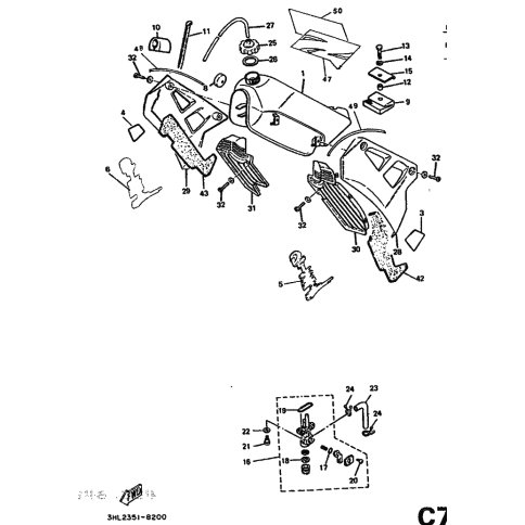 AUFKLEBER, KRAFTSTOFFTANK 5