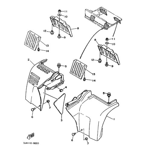 KOTFLUGEL, HINTERRAD