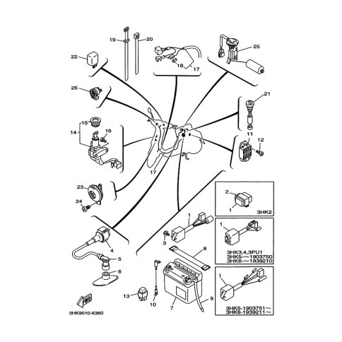 HAUPTSCHALTER-LENKERSCHLOSS