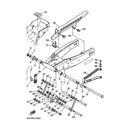 HINTERRADSCHWINGE KOMPL