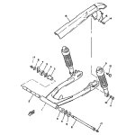 HINTERRADSCHWINGE KOMPL
