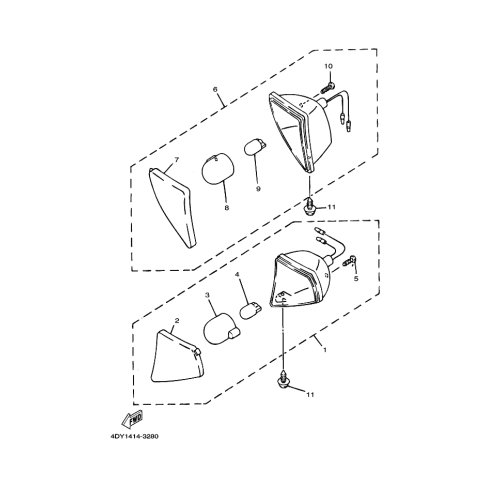 GLUHLAMPE, BLINKER