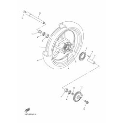 CAST WHEEL, FRONT