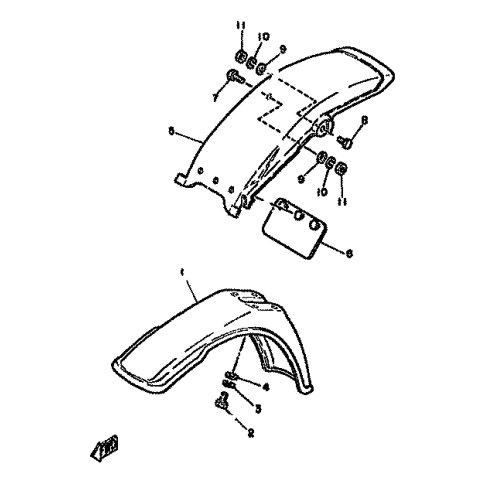 KOTFLUGEL, HINTERRAD