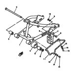 HINTERRADSCHWINGE KOMPL