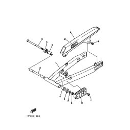 HINTERRADSCHWINGE KOMPL