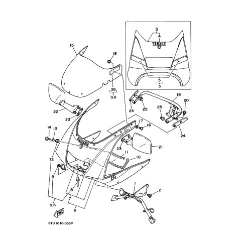 RUCKBLICKSPIEGEL KOMPL (R)