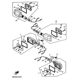HINTERER BLINKER KOMPL. 1
