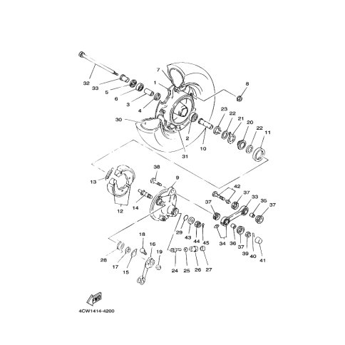 BRAKE SHOE SET