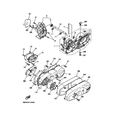 DECKEL, KURBELGEHAEUSE 3