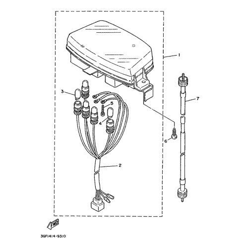 GESCHWINDIGK. KABEL KOMPL