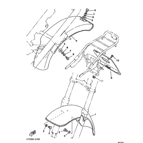 VORDERRAD-KOTFLUGEL KOMPL