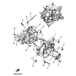 DAMPFER, MOTORAUFHANGUNG 1