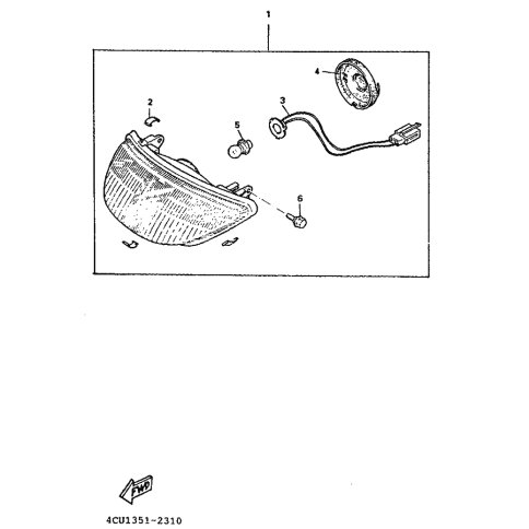 SCHEINWERFER KOMPL