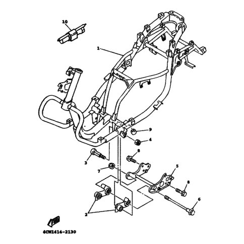 ENGINE BRACKET COMP