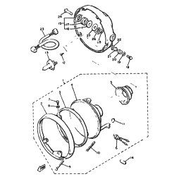 RINGKRANZ, SCHEINWERFER