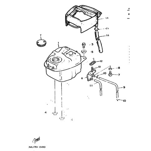 KRAFTSTOFFTANK KOMPL