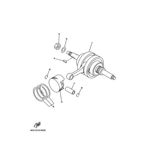 KOLBENRINGSATZ (1.00MM UG)