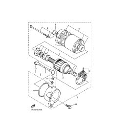 STARTING MOTOR UNIT