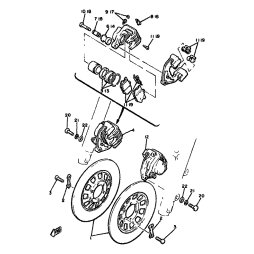 BREMSSATTEL KOMPL