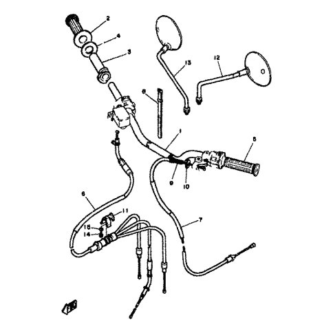 RUCKBLICKSPIEGEL KOMPL (L)