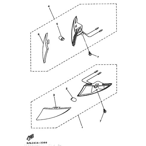 VORDERER BLINKER KOMPL. 1