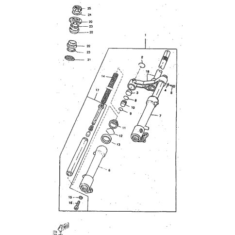 VORDERRADGABELEINHEIT