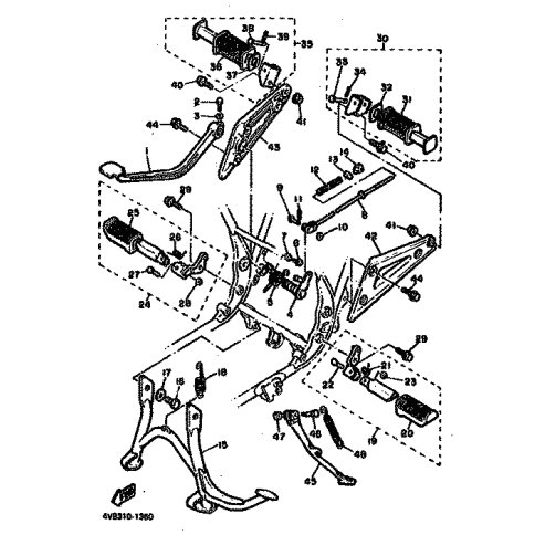 VORDERE JUSSRASTE KOMPL. (R