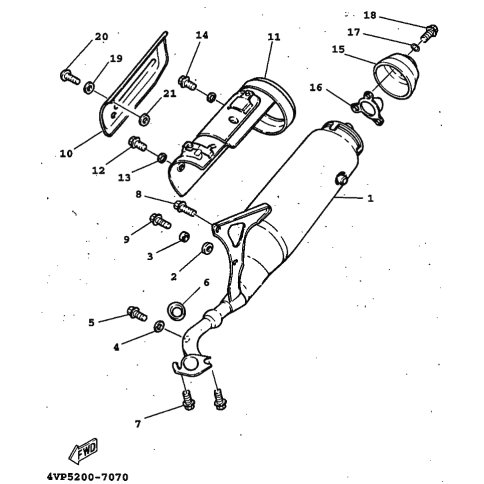EXHAUST COVER ASSY