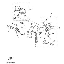 VORDERRAD-BREMSLICHTSCHALTE