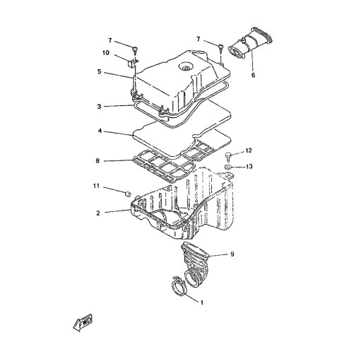 VERBINDUNG, LUFTFILTER 1