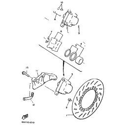 BREMSSATTEL KOMPL