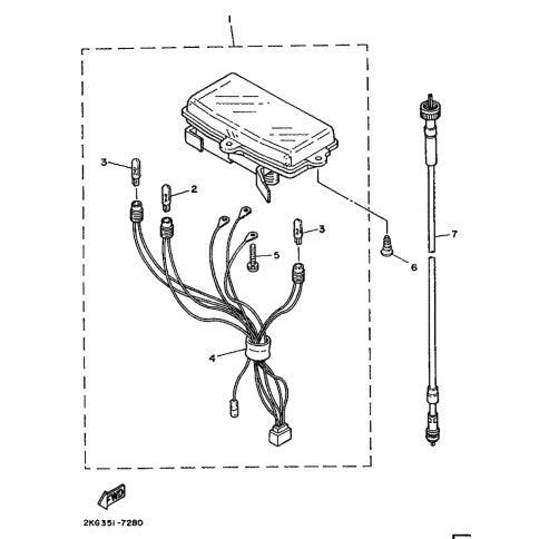 GESCHWINDIGK. KABEL KOMPL
