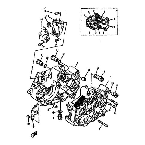 ABSTANDHALTER, MOTORAUFHANG