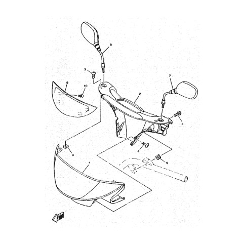 OBERE LENKERABDECKUNG 1