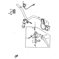VORDERRAD-BREMSLICHTSCHALTE