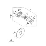 BREMSSATTEL KOMPL., HINTEN