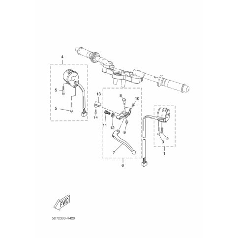 HEBELHALTER KOMPL. 1