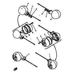 VORDERER BLINKER KOMPL. 1