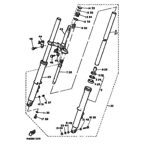 ZYLINDER KOMPL. VORDERRADGA