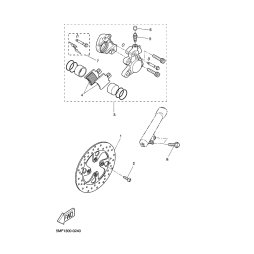 BREMSSATTEL KOMPL.(L)