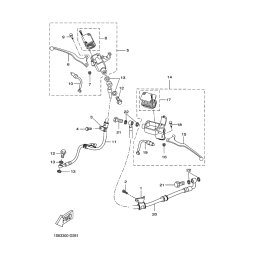 HALTER, BREMSSCHLAUCH