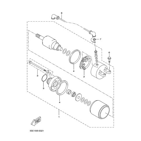 ANLASSER KABEL