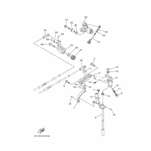 CABLE END, REMOTE CONTROL