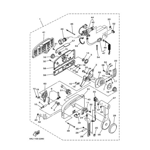 TRIM & TILT SWITCH ASSY